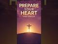 Prepare Your Heart for Lent 🙏 Lenten Season Prayer#shorts #prayer