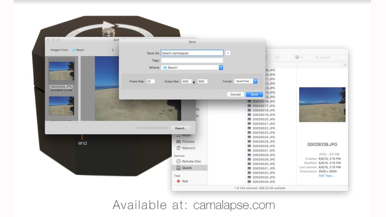 Mac software for editing timelapse download
