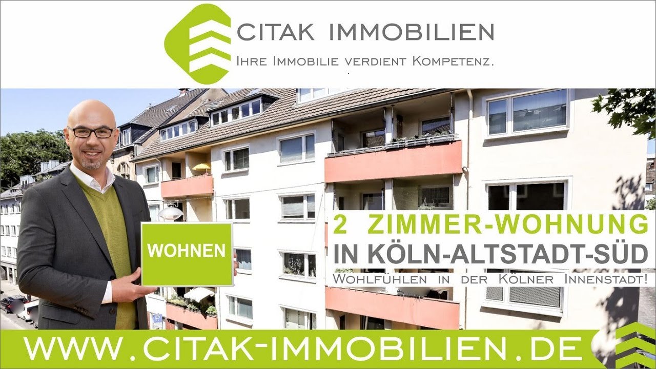 Immobilien Koln 2 Zimmer Wohnung In Der Kolner Innenstadt Koln Altstadt Sud Youtube