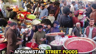 Exploring the Flavorful Delights of Afghanistan Street Foods | 4K