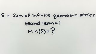 Q275 | Math Olympiad | Algebra | 2016 AMC 10B Problem 16 | Sum of Infinite Geometric Series