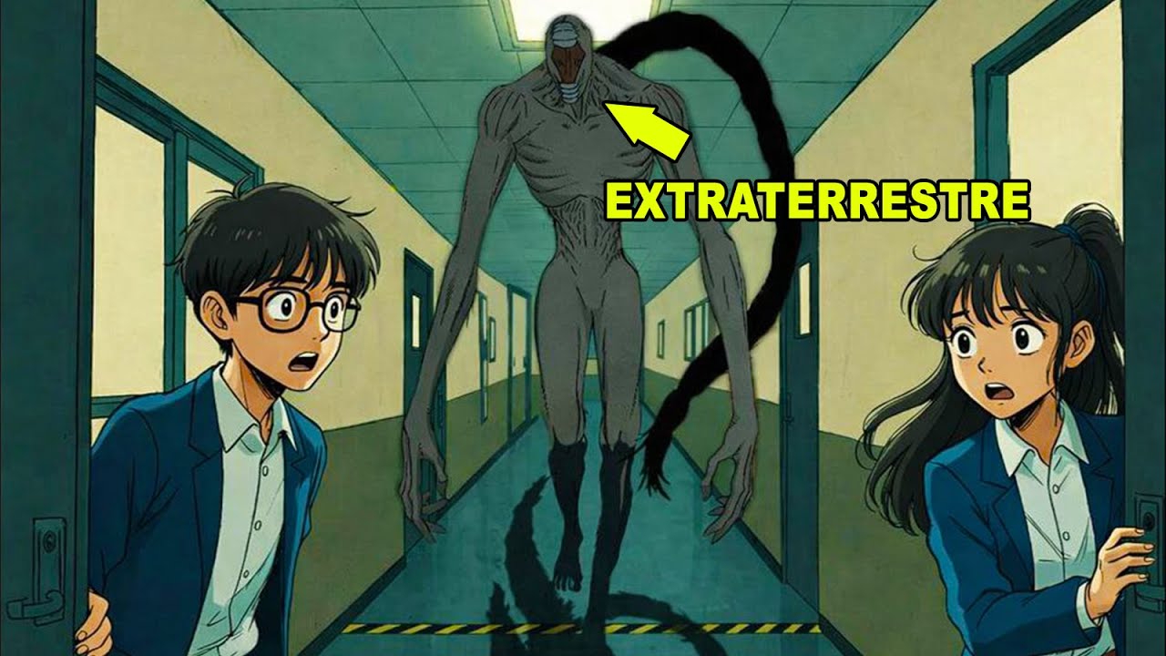 🦠UM VÍRUS EXTRATERRESTRE CONTAGIOU A ESCOLA E TRANSFORMOU OS ALUNOS EM MONSTROS! - MANHWA!