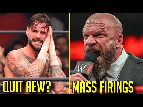 Breaking: CM Punk Threatening To Quit AEW... WWE FIRE Multiple Stars... WWE Mocks Tony Khan