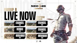 🔴NEC26 PUBGM Group Stage Day 1
