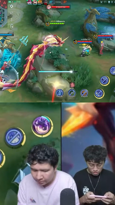 windah basudara epic momen | mobile legends | momen kocak windah basudara #shorts #windahbasudara