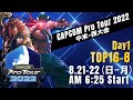 [日本語実況]「CAPCOM Pro Tour 2022」中米-西大会 - Day① [TOP16 → TOP8]