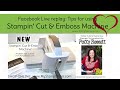 Stampin Cut & Emboss Machine die cutting tips with Patty Bennett