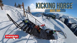 Father and Sons Skiing Trip | Kicking Horse Mountain