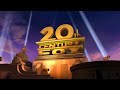20th Century Fox (2009 - 2020) Logo Remake V4 In Prisma 3D