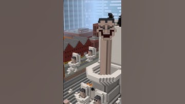 skibidi toilet 22 in minecraft #skibidibopyesyesyes #minecraft #minecrafthumor