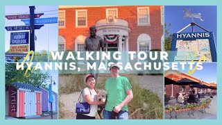 STROLLING THROUGH HISTORY 🤓 HYANNIS, MA | Walking tour of Cape Cod Main Street | Marchmalloworld