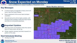 February 11, 2024 Winter Weather Briefing