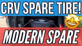 HONDA CRV SPARE TIRE - MODERN SPARE - 2023 2024 2025 2026- CRV HYBRID MUST HAVE! - Follow Up Video