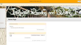 How to Navigate the Online Learning Materials