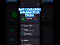 Device Health Services #pixel #android #shorts #ytcreate #devicehealth