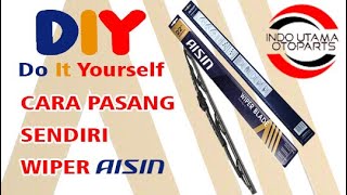 Wiper Mobil New Pajero Sport AISIN Sepasang 18-21 inchi ORIGINAL