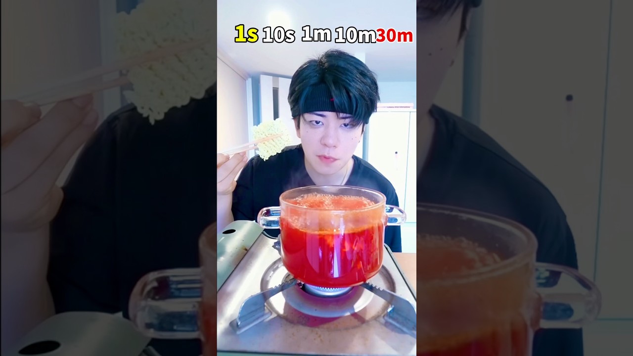 麺がグミみたいww