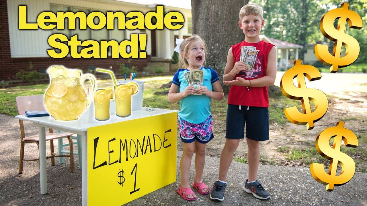 How To Make Tons Of Money From A Lemonade Stand Youtube