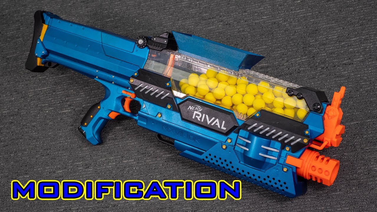 eksplicit aflange Danser MOD] Nerf Rival Nemesis Modification | 3s LiPo + Paint Job! - YouTube