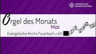 Orgel des Monats Mai - Evangelische Kirche Fauerbach v.d.H.