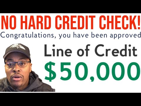 GAME CHANGER! $50,000 Line of Credit with NO HARD CREDIT CHECK! NO PAPERWORK! (MUST WATCH ASAP!!!)