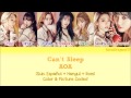 AOA - Can't Sleep (불면증) [Sub. Espa&ntilde;ol + Hangul + Rom] Color &amp; Picture Coded
