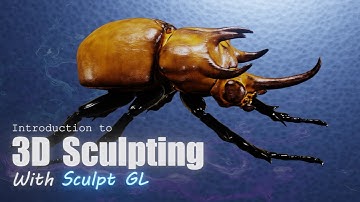 Introduction to 3D Sculpting with SculptGL