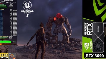 Unreal Engine 5 Valley Of The Ancient Demo 1440p | RTX 3090 | Ryzen 9 5950X
