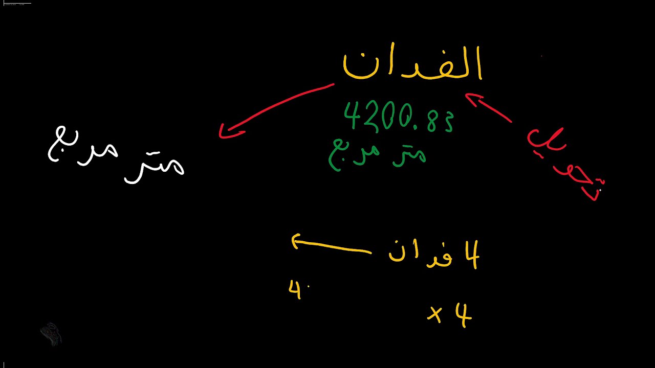 الفدان كم متر