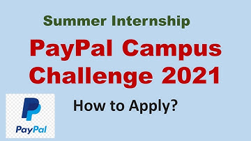 #internship PayPal Campus Challenge 2021