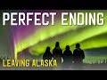 WE FOUND THE NORTHERN LIGHTS LEAVING ALASKA | PULLOUT CAMPING IN ALASKA + CANADA  S2 || Ep29