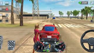 Taxi Sim 2020🚖👮 4X4 UBER CITY CAR DRIVER GAME - Car Games 3D Android iOS screenshot 1