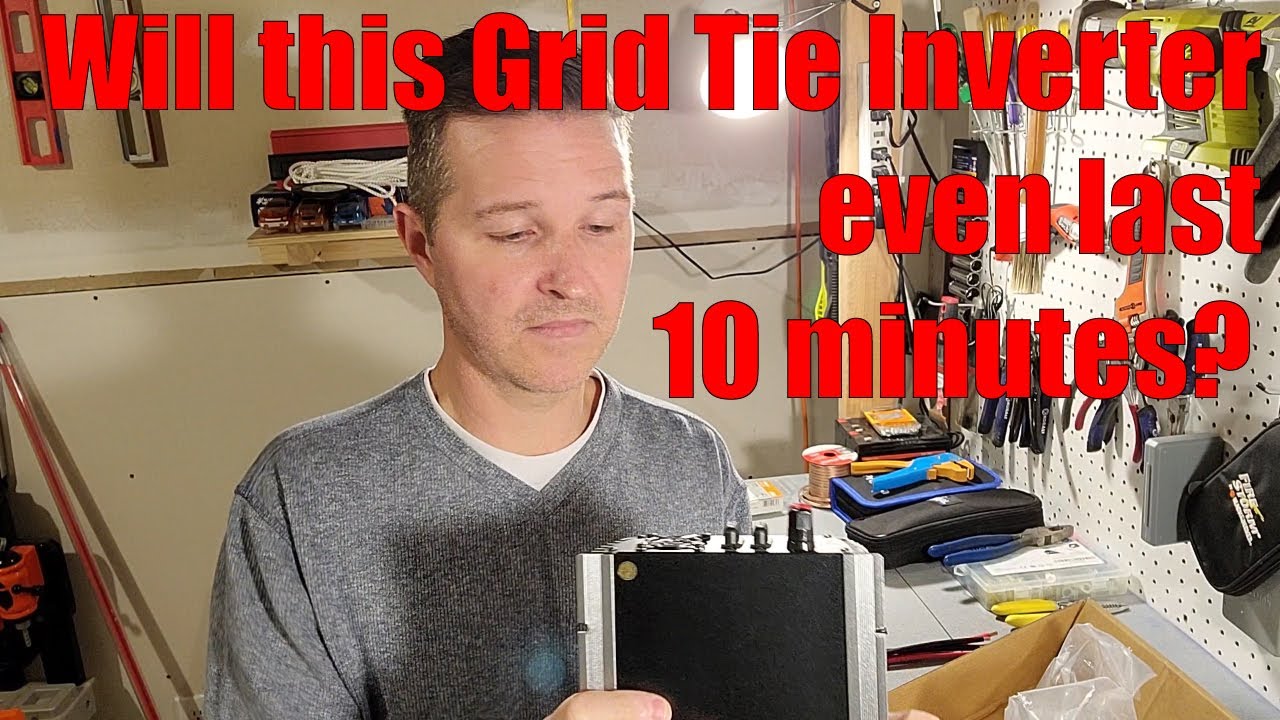 I connected a cheap Grid Tie Inverter directly to my 24v Off Grid ...