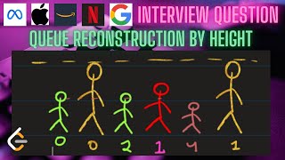 Queue Reconstruction by Height - 406.LEETCODE