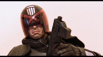 Art Figures Judge Dredd