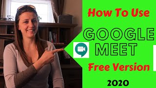 How to use Google Meet, Video Conferencing [Google Meet] (2020)