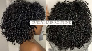 ma CURLY HAIR ROUTINE | routine cheveux bouclés, frisés