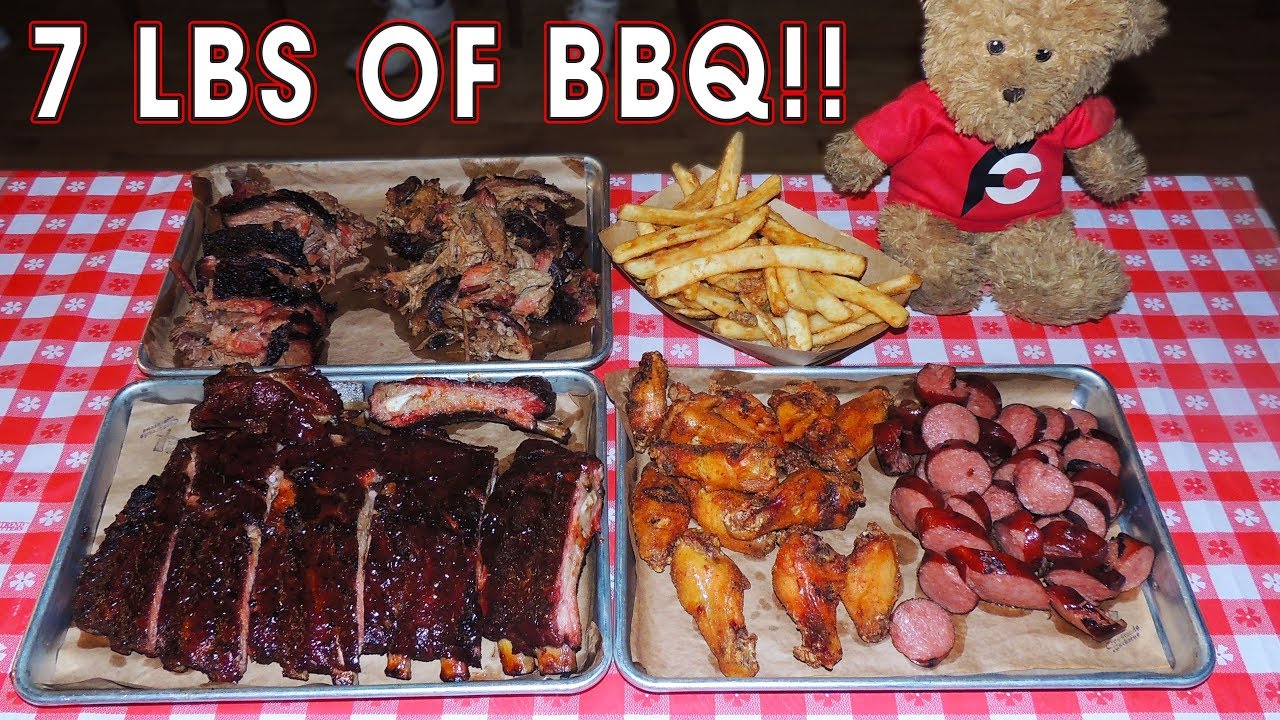 Undefeated BBQ Challenge w/ FIVE Barbecue Meats!! YouTube