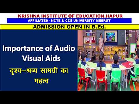 Importance Of Audio Visual Aids