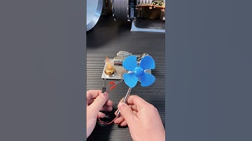 Stirling engine model - power generation+windmill