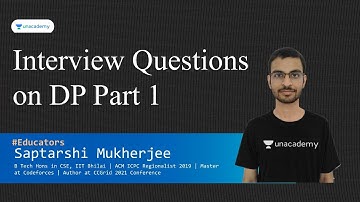 Interview Questions on DP Part 1