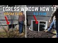 Egress Basement Window Installation |  How To | DIY Home Improvement