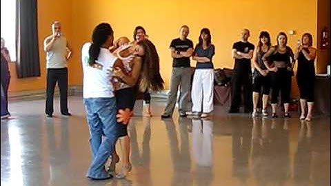 Berg & Bella - Zouk Lambada Demo #1 - Barcelona 2009