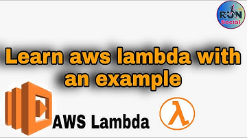 #aws #awslambda #lambda #devops #sysadmin Learn AWS Lambda with an example