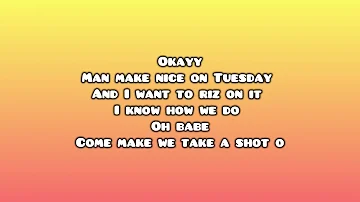 NO ISSUES - LASMID FT KING PROMISE ( LYRICS VIDEO ) #musiclyrics #lyrics  