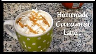 DIY Caramel Latte at Home!