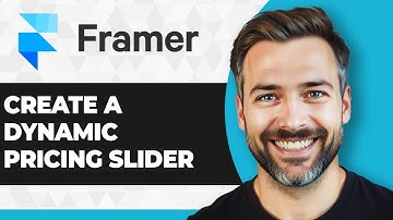 How to Create a Dynamic Pricing Slider in Framer (Step By Step) (2025 Guide)
