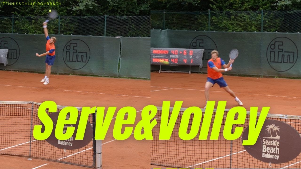 Das solltest du beim Serve&Volley beachten!