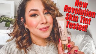 NEW Revolution Super Dewy Skin Tint Review/first impressions