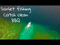 Sunset fishing at Maldives - catch Clean BBQ.